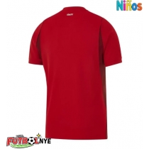 Camiseta Turquía Primera Equipación para niños Mundial 2026 manga corta (+ pantalones cortos)
